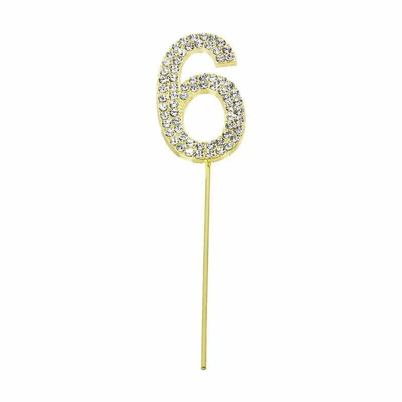 Gold Cake Topper - 6 image 0