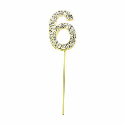Gold Cake Topper - 6 image 0