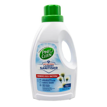 PINE O CLEAN 1l LAUNDRY SANITISER ANTI BACTERIAL FRESH COTTON