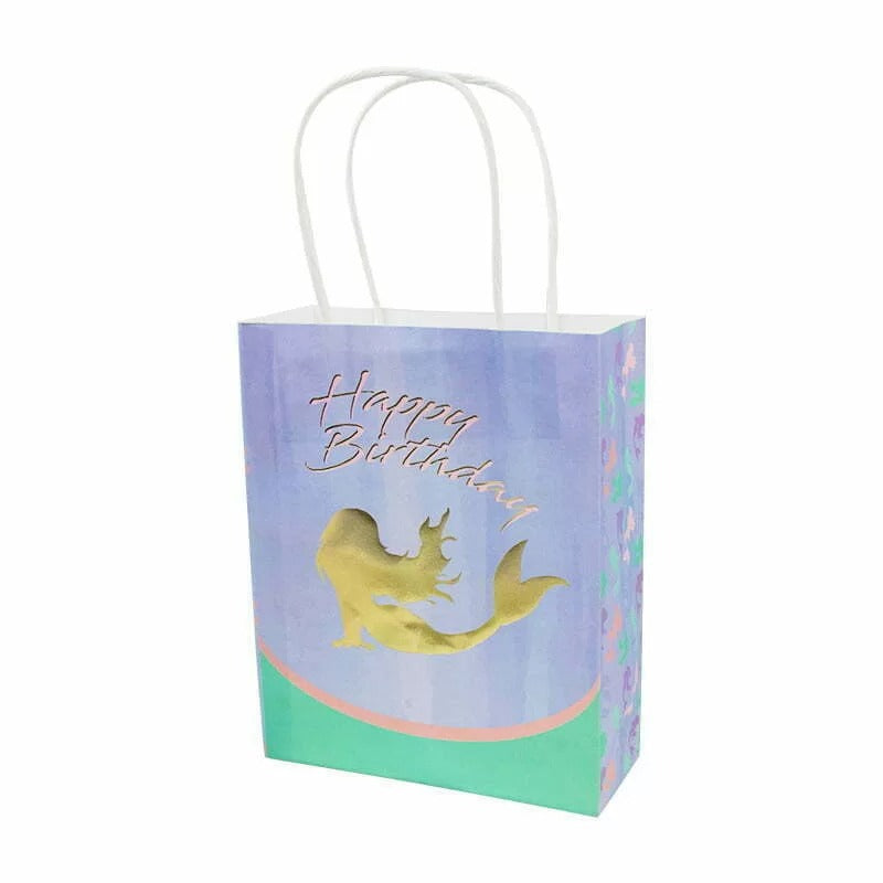 8 Mermaid Gift Bags image 0