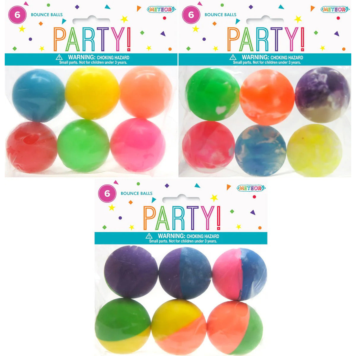 HI BOUNCE BALLS PK6 image 0