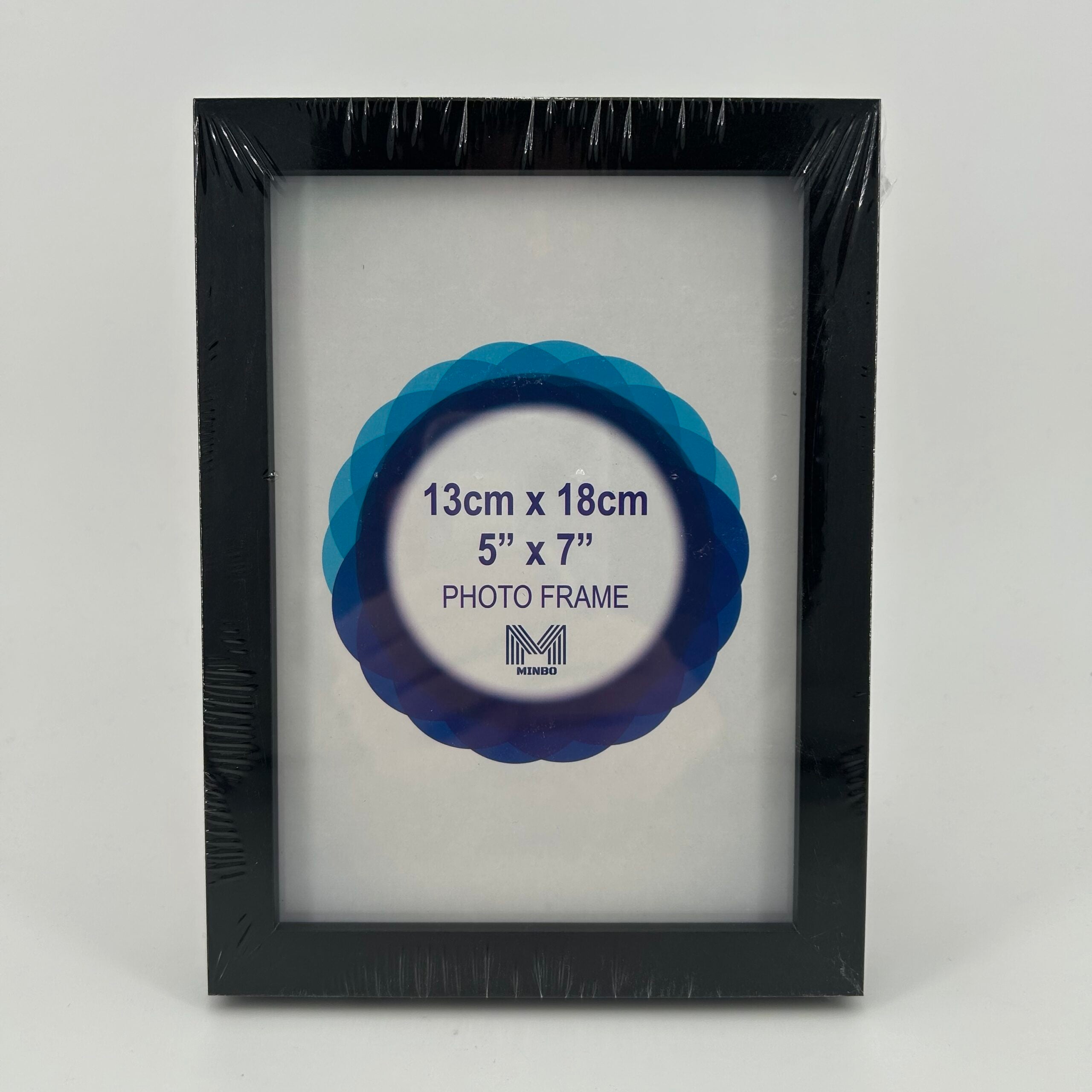 Super 5x7 Inch Black Photo Frame image 0