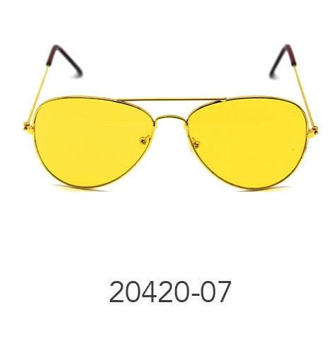 Party Glasses Aviator (Yellow) image 0