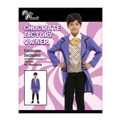 Chocolate Factory Owner Kids Costume XXLarge (H: 152cm W: 64cm) image 0