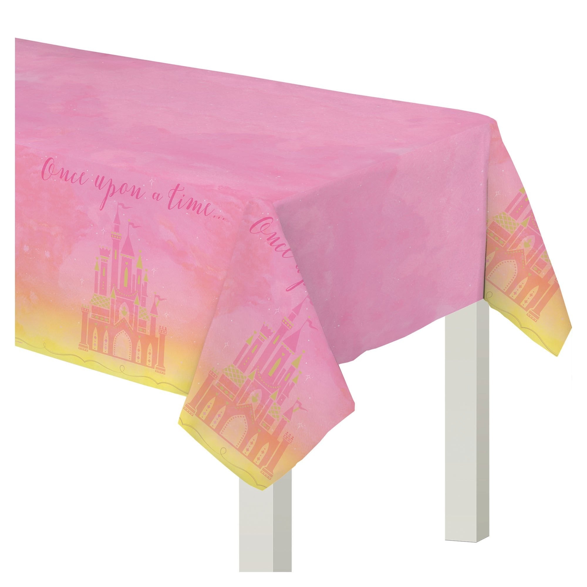 Disney Princess Once Upon A Time Paper Table Cover image 0