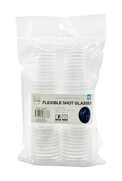 50PK Shot Glasses - Flexible Series