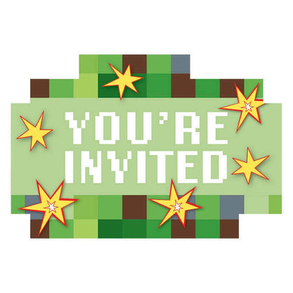 8 TNT Party! Postcard Invitations image 0