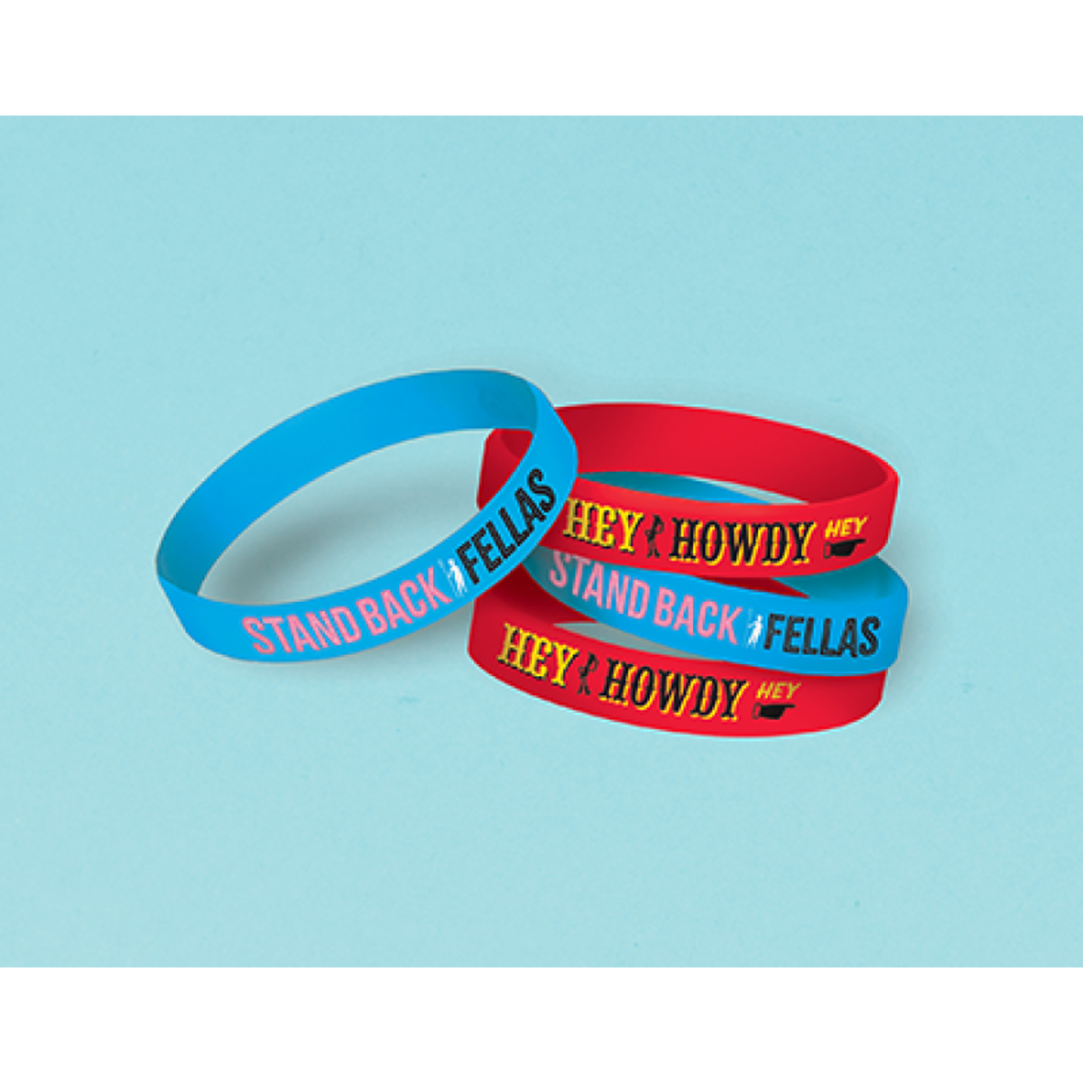 6 Toy Story 4 Rubber Bracelets