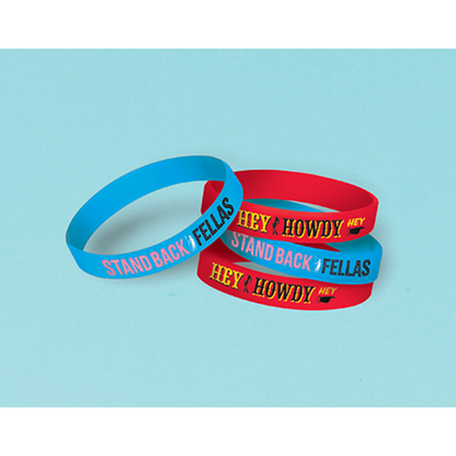 6 Toy Story 4 Rubber Bracelets