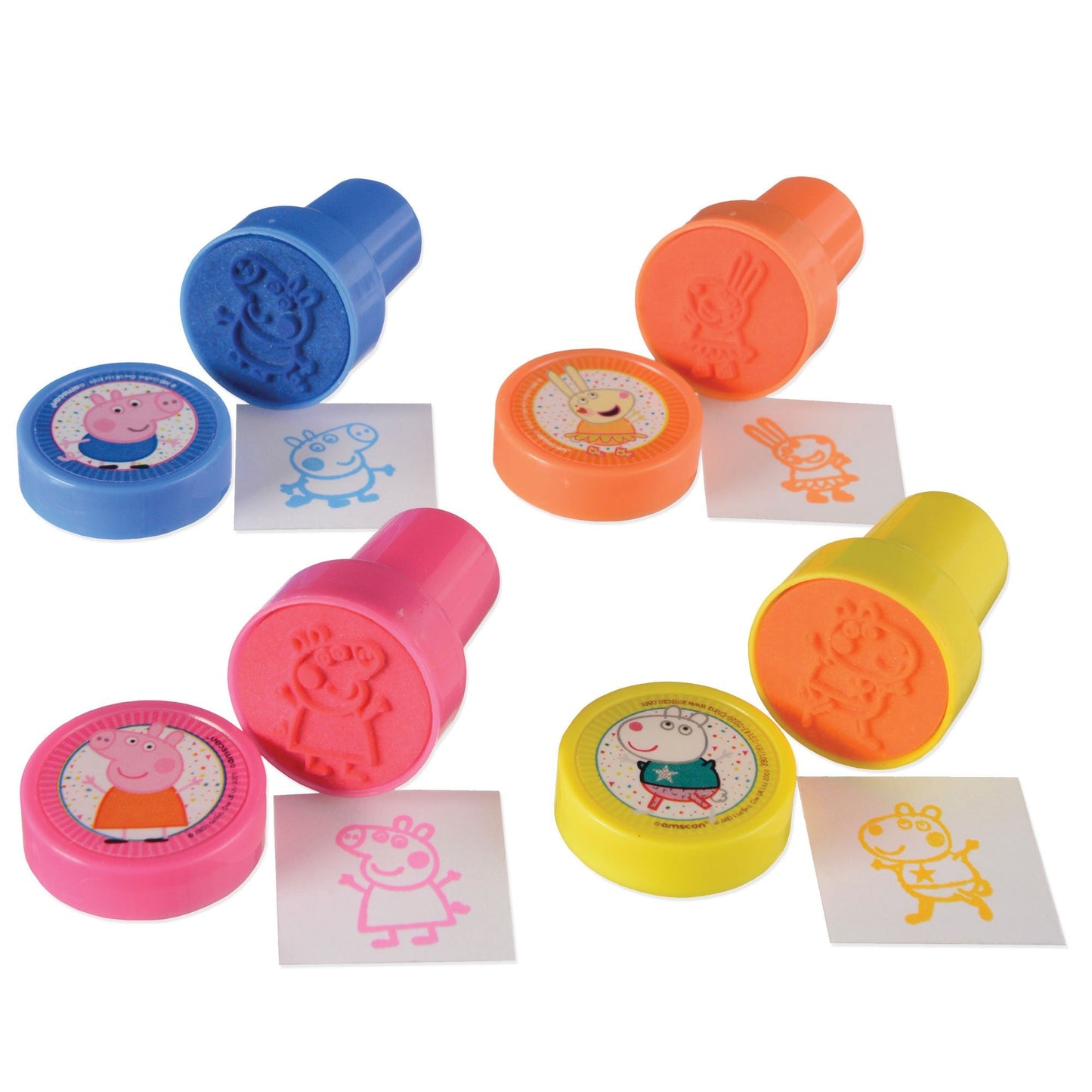 Peppa Pig Confetti Party Stamper Set 4pk