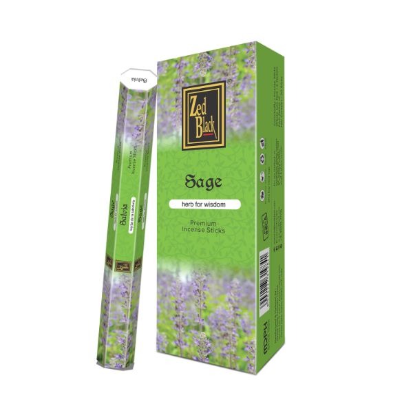 Zed Black Fab Sage Hexa 20 Sticks image 0