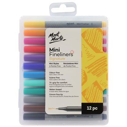 Mini Fineliners 12pc image 0