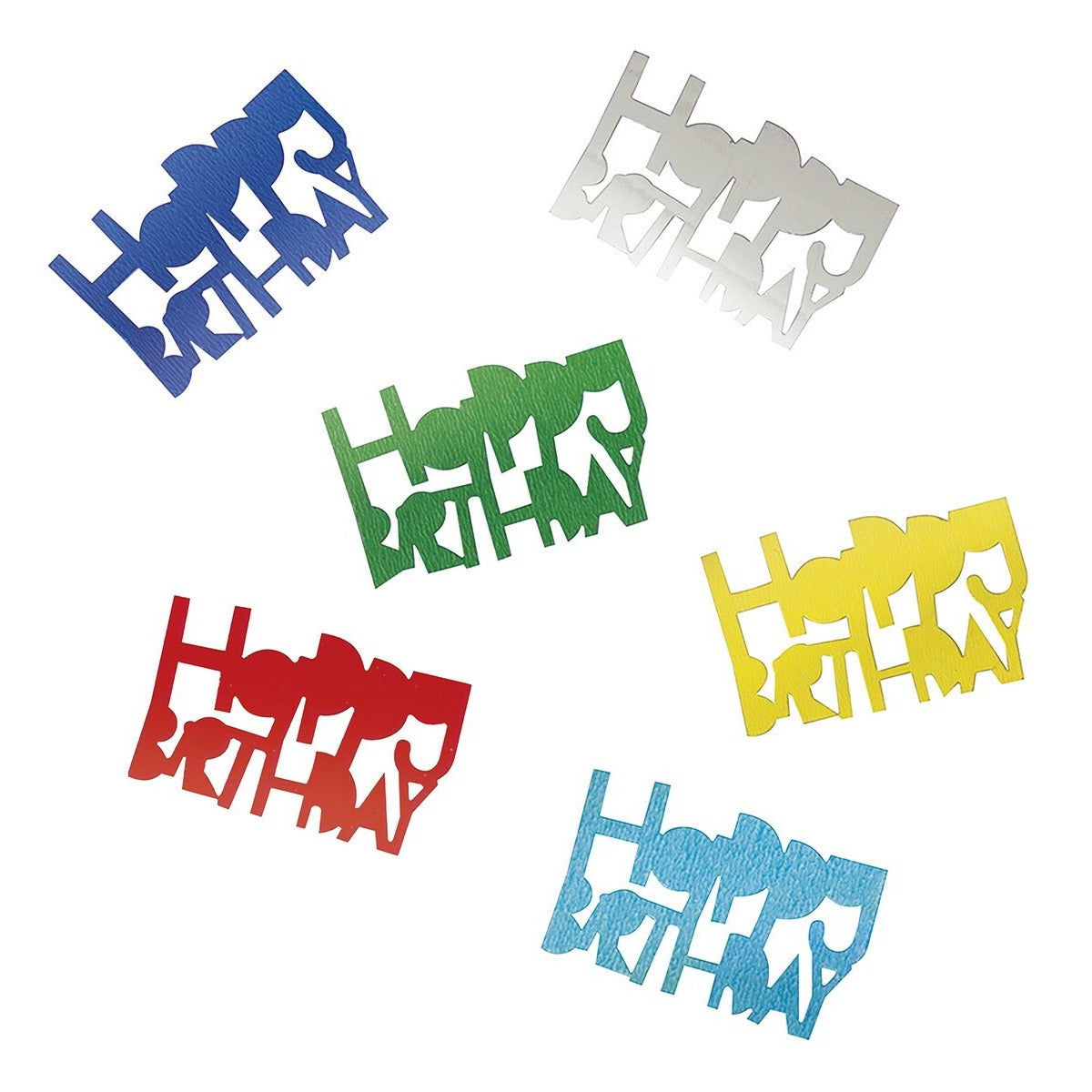 HAPPY BIRTHDAY FOIL CONFETTI .5oz image 0