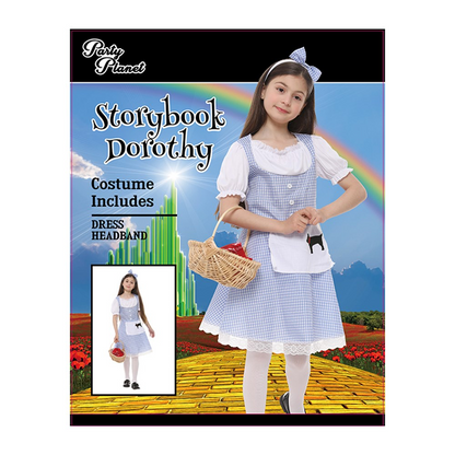 Storybook Dorothy Kids Costume XLarge (H: 140cm W: 62cm) image 0