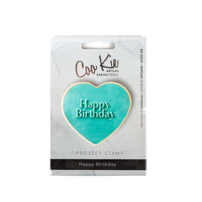 COO KIE Embosser Stamp - HAPPY BIRTHDAY image 0