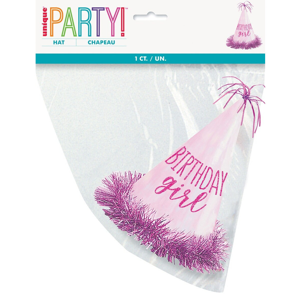 BIRTHDAY GIRL GLITTER HAT image 0