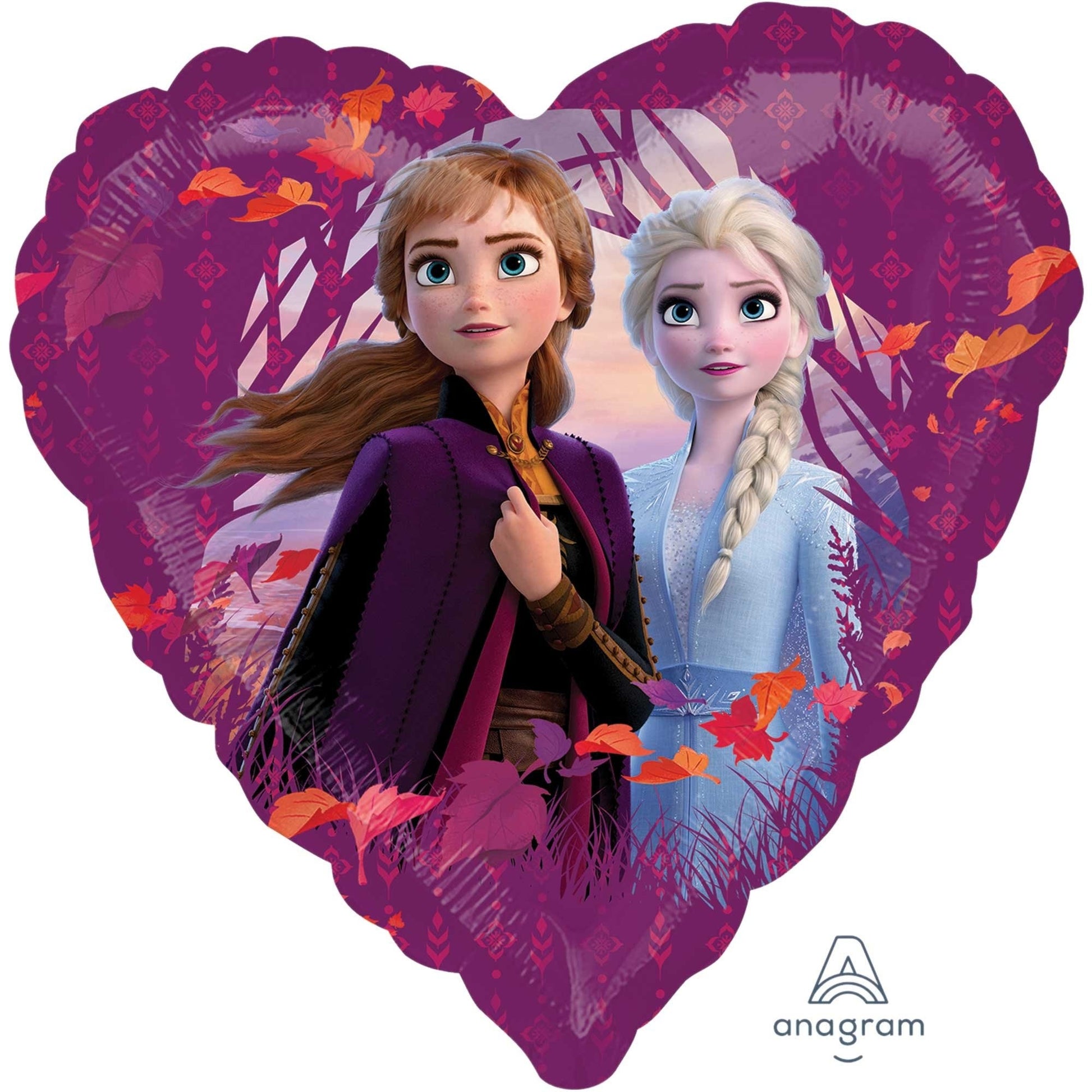 Standard HX Frozen 2 Love 60cm Foil Balloon