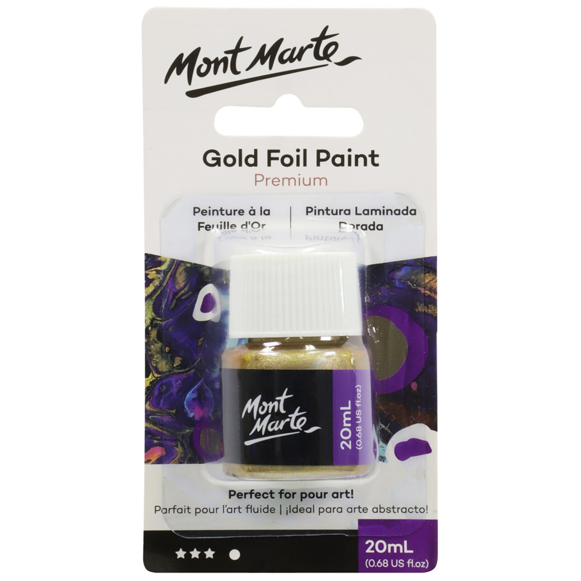 Gold Foil Paint 20ml image 0