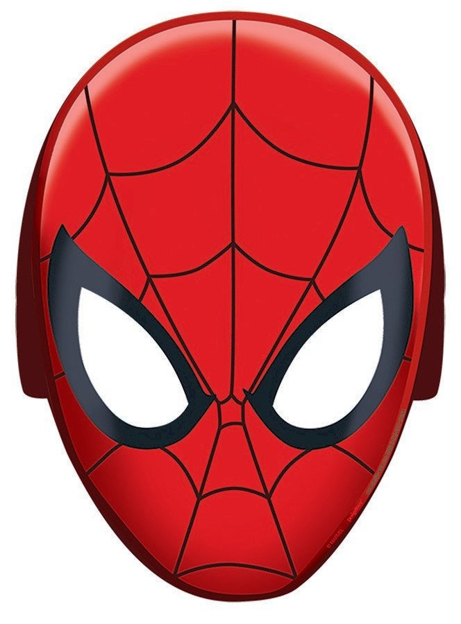8 Spiderman Webbed Wonder Paper Masks image 0