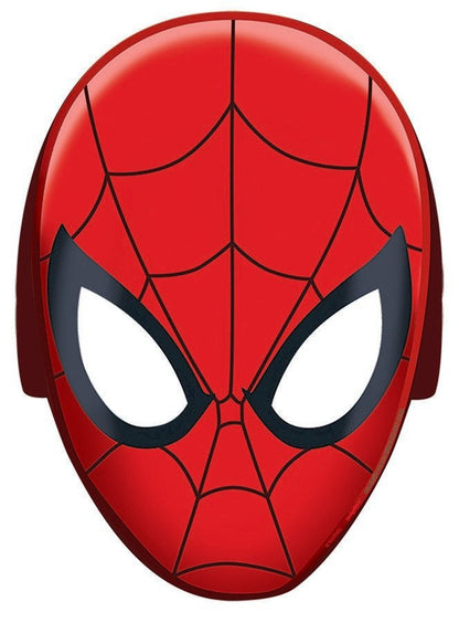 8 Spiderman Webbed Wonder Paper Masks image 0