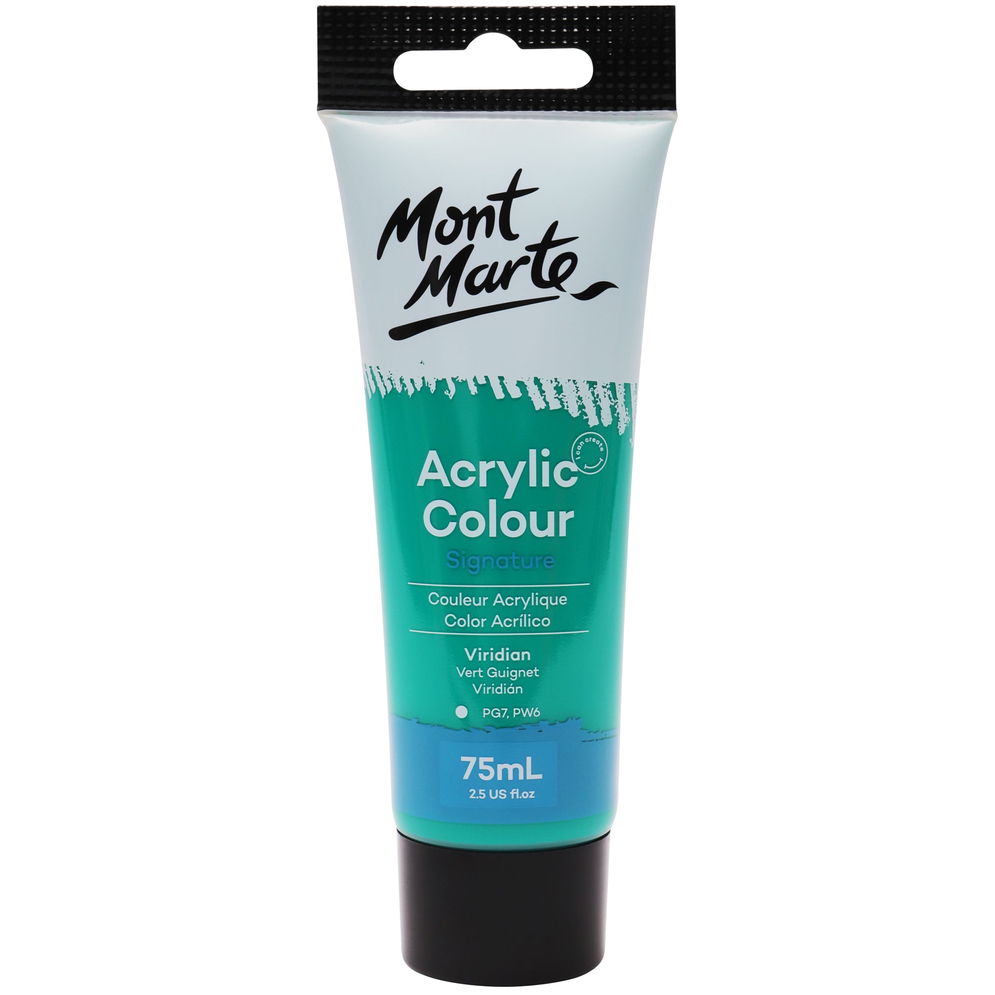 Acrylic Colour Paint 75ml - Viridian image 0