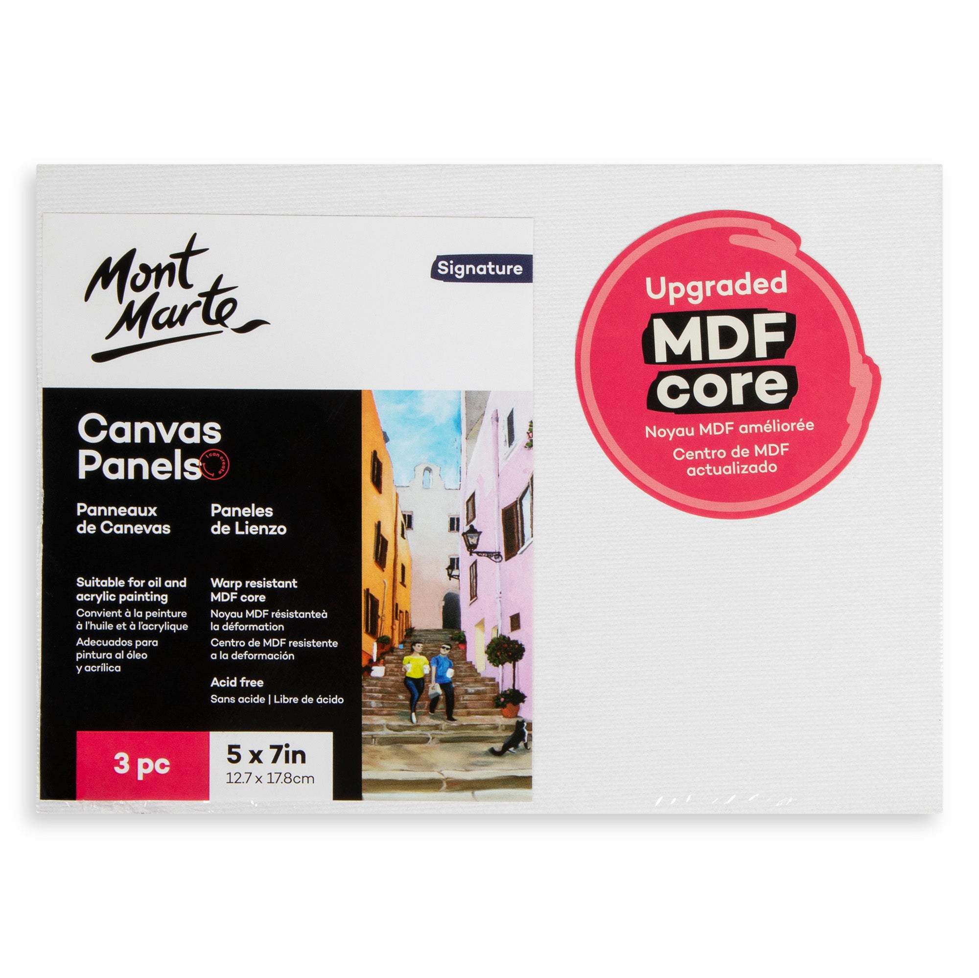 Canvas Panels Pack 3 12.7x17.8cm image 0