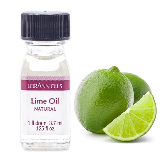 LorAnn Oils Lime Oil Natural Super Strength Flavour 1 Dram 3.7ml - GST FREE image 0