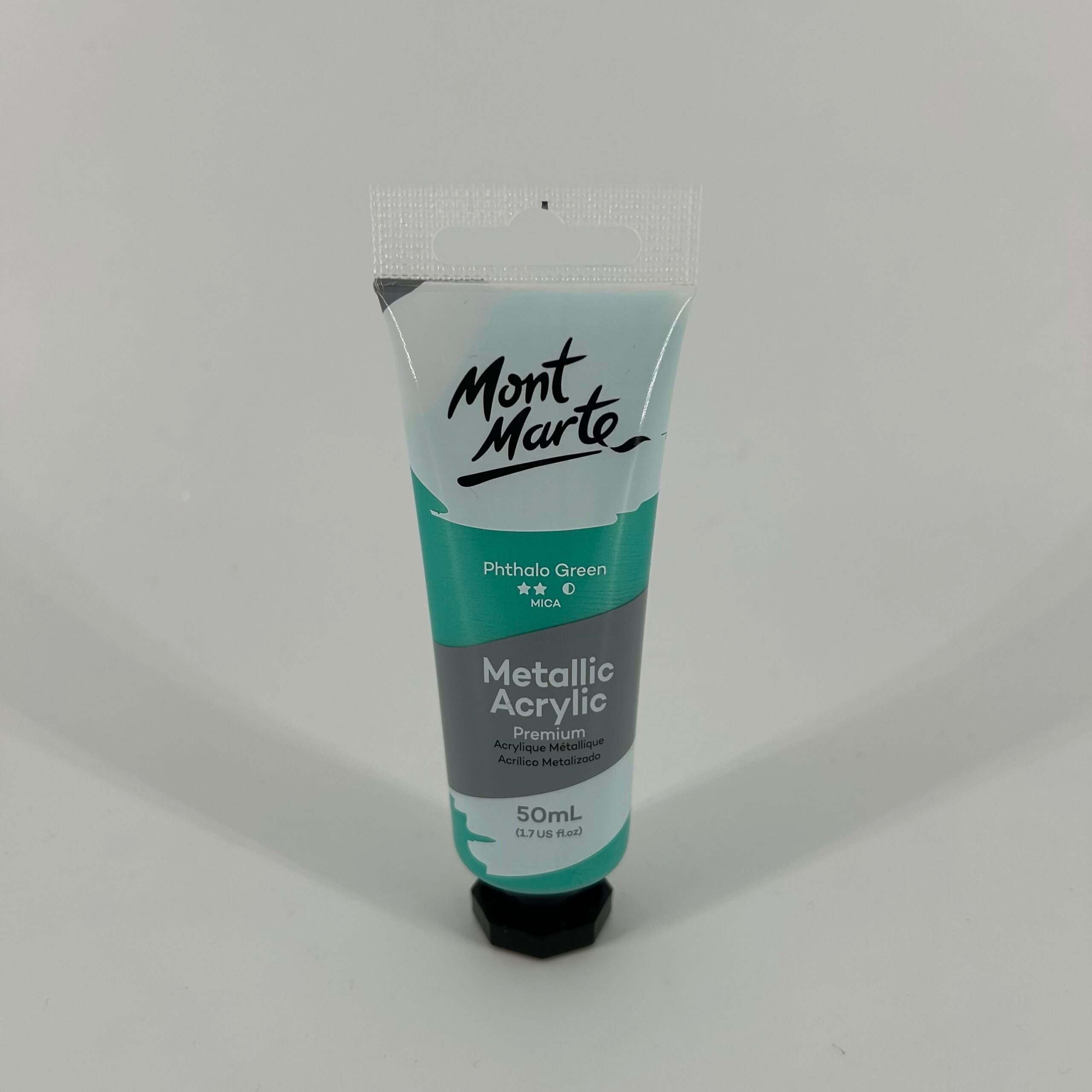 Metallic Acrylic Paint 50ml - Phthalo Green image 0