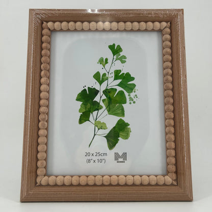 Dot 8x10 Inch Wooden Beaded Photo Frame image 0