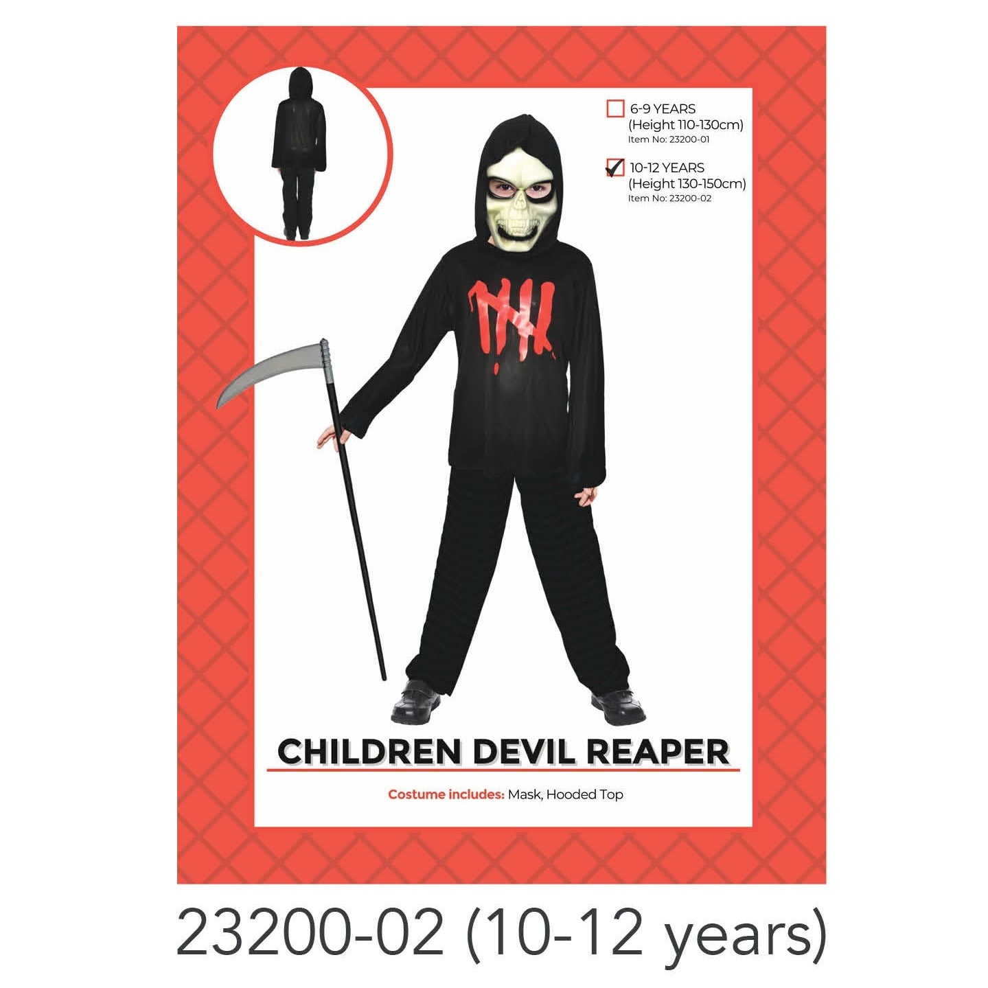 Child Killer 6 Costume 10-12 years image 0
