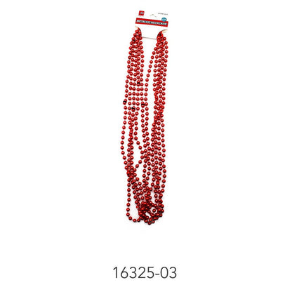 Metallic Necklace (Red) image 0