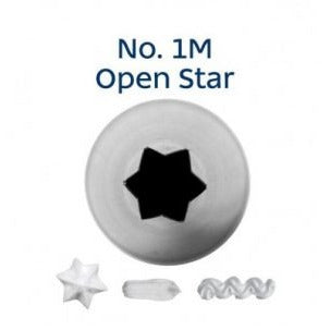 Piping Tip Open Star 1M image 0