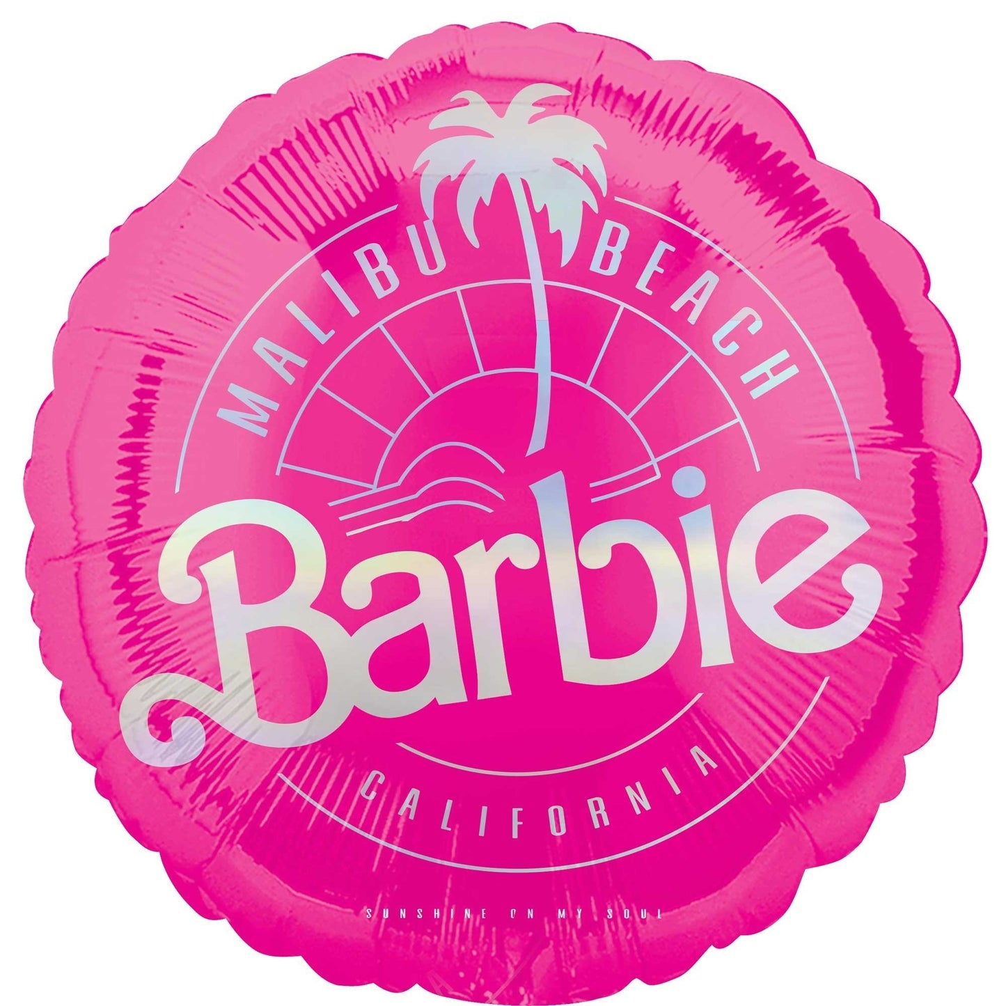 Standard HX Barbie 60cm Foil Balloon