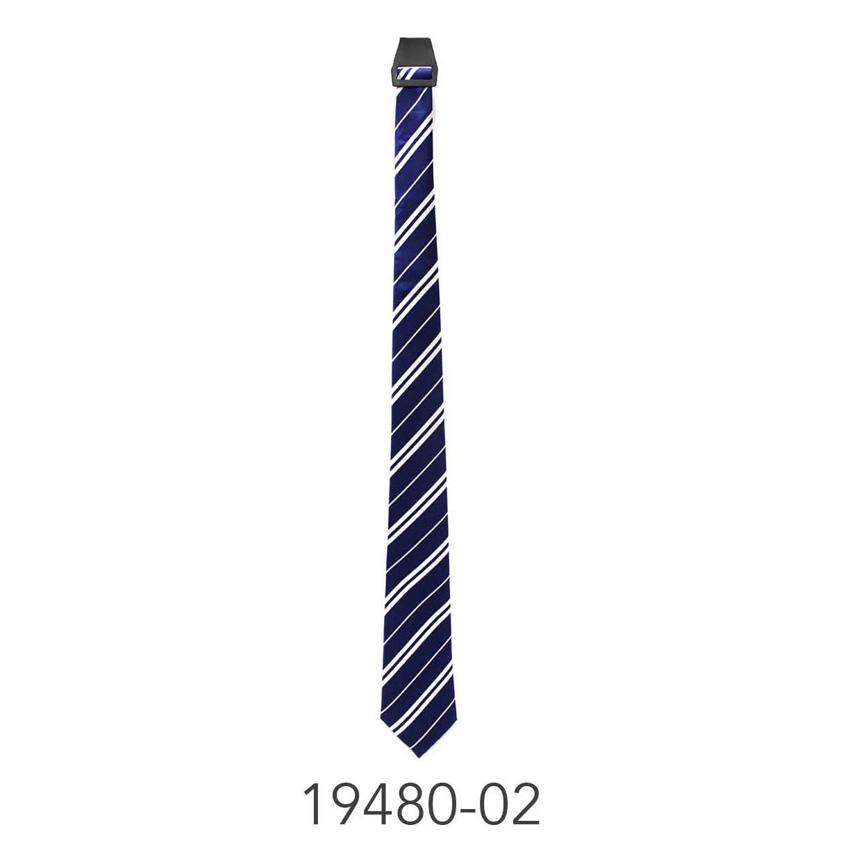 Long Tie with Stripe Wizard (Blue) image 0