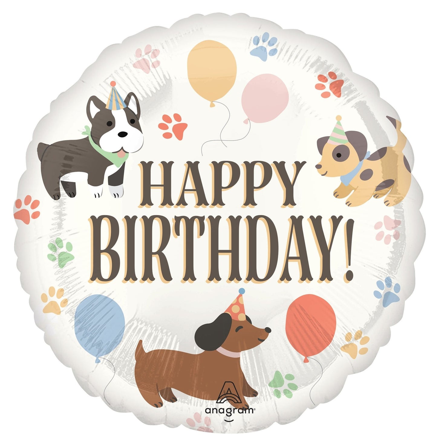 Standard HX Pawsome Party 40cm Foil Balloon