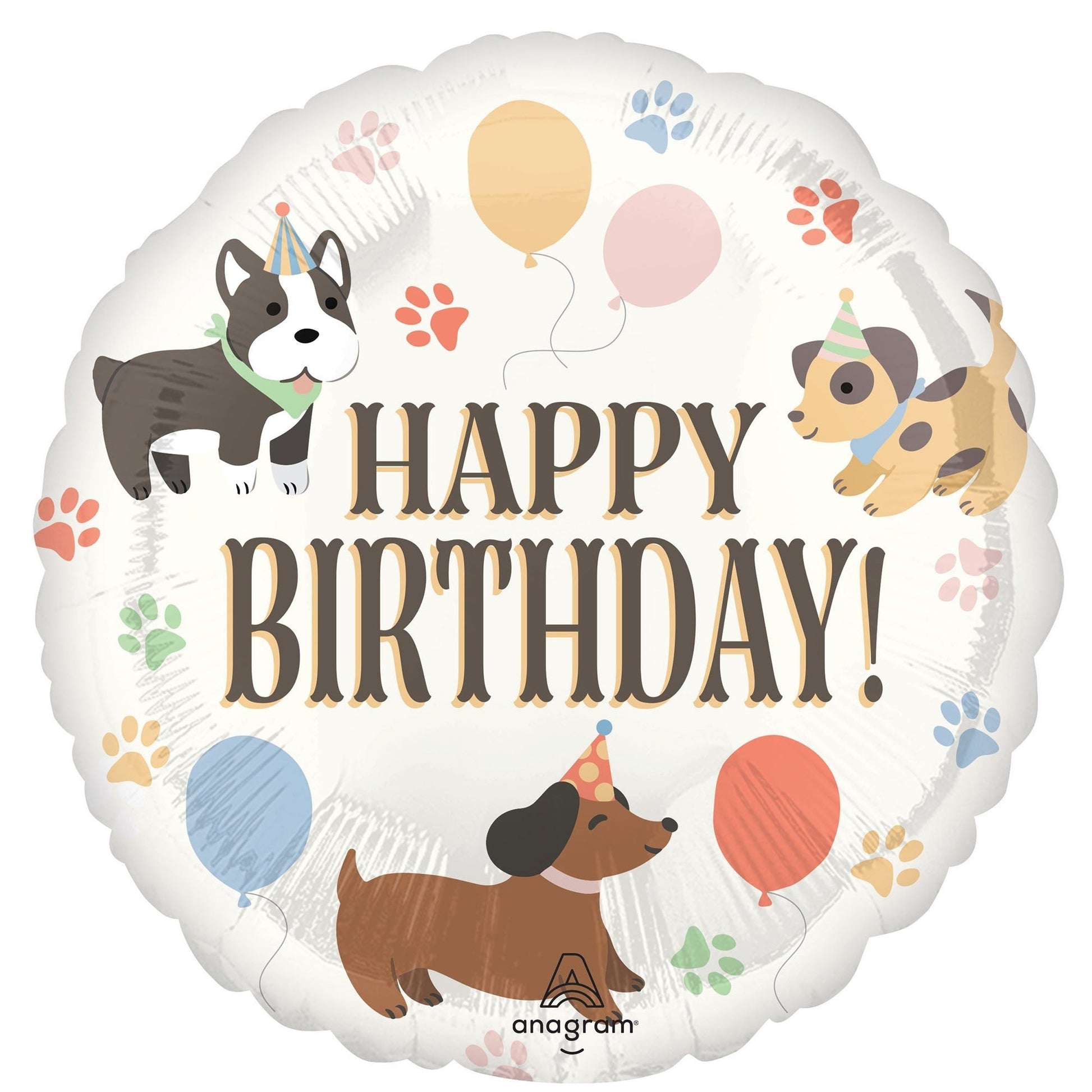 Standard HX Pawsome Party 40cm Foil Balloon