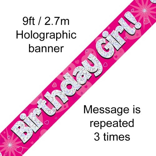 BANNER 2.7M BDAY GIRL image 0
