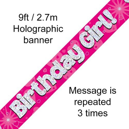 BANNER 2.7M BDAY GIRL image 0