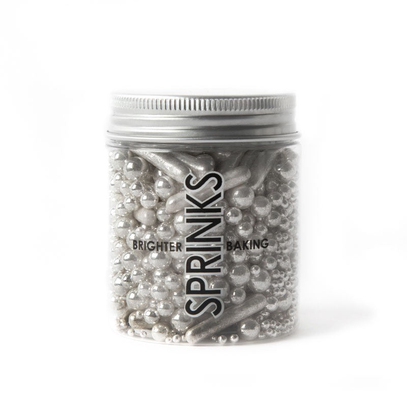 BUBBLE & BOUNCE SILVER (75g) Sprinkles image 0
