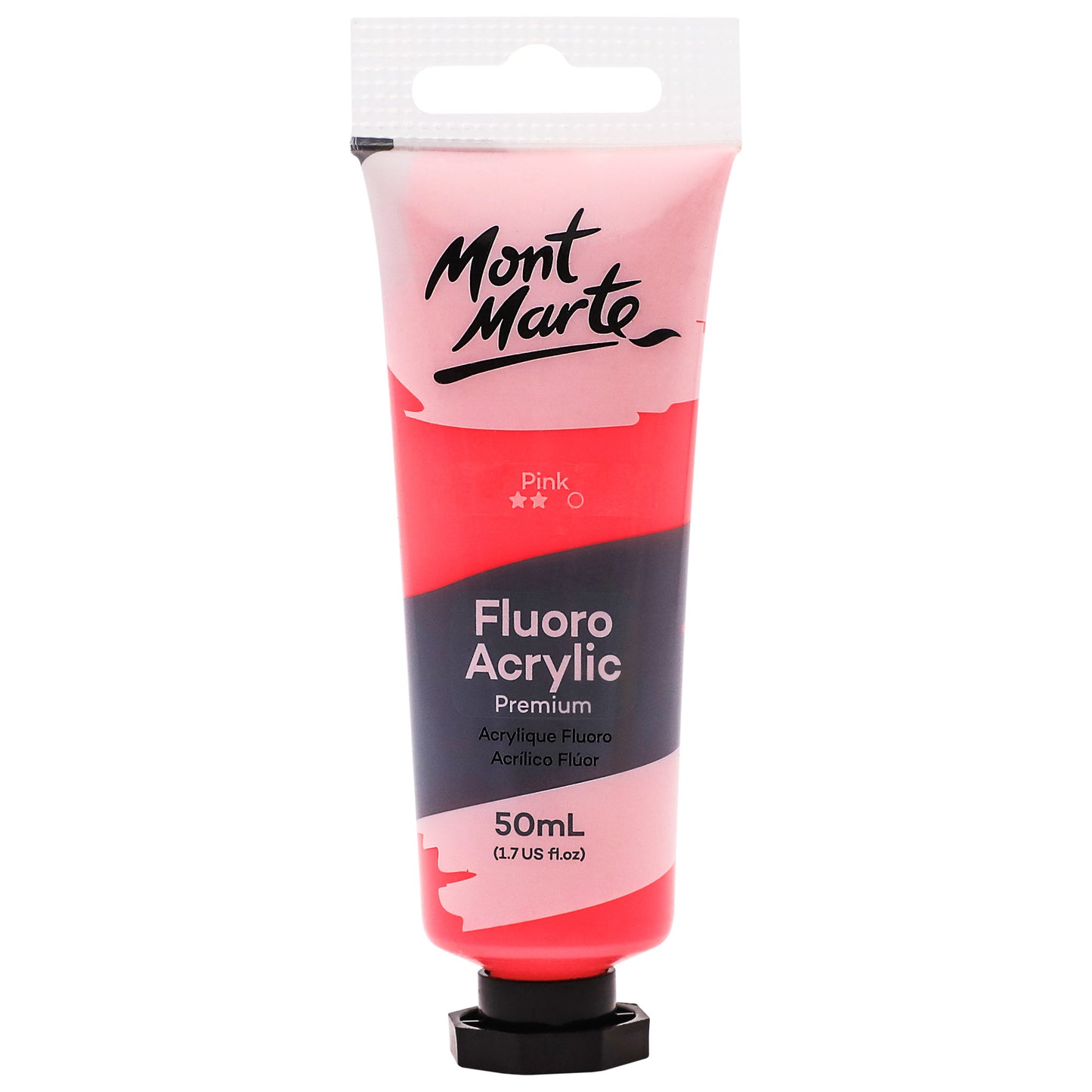 Fluoro Acrylic Paint 50ml - Pink image 0