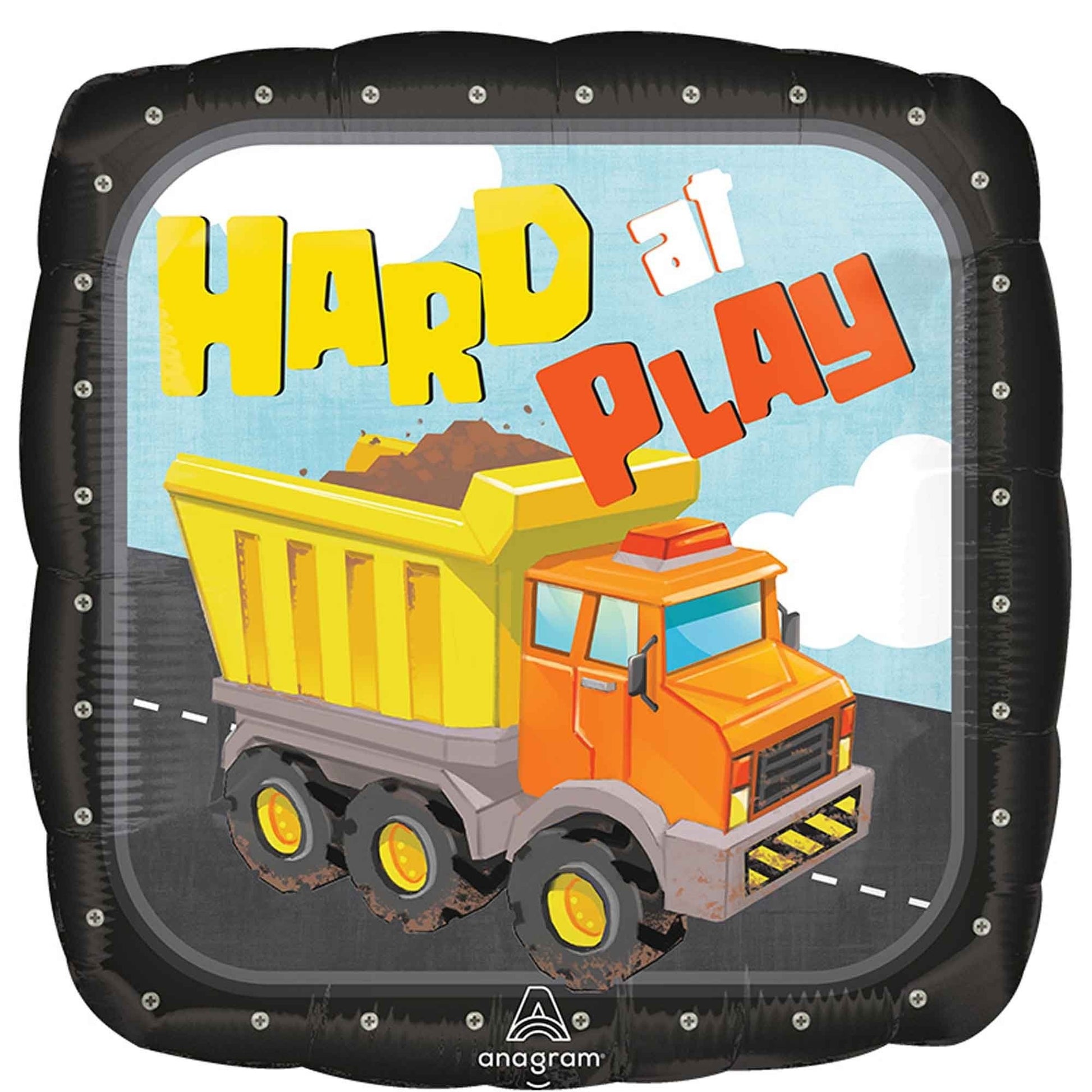Standard HX Construction 40cm Foil Balloon