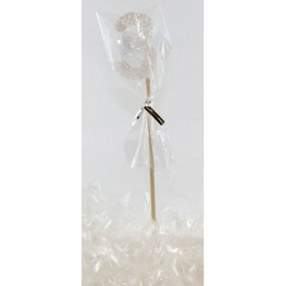 CANDLE PEARL GLITTER LONG STICK #3 image 0