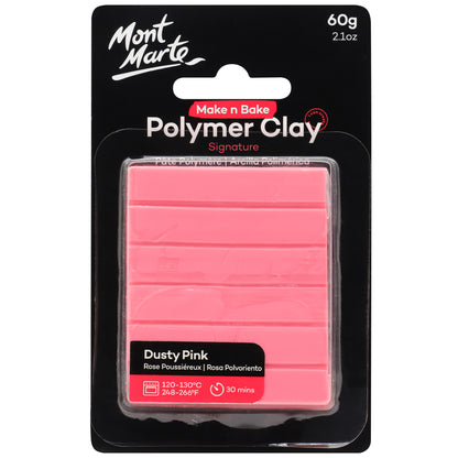 Make n Bake Polymer Clay 60g - Dusty Pink image 0