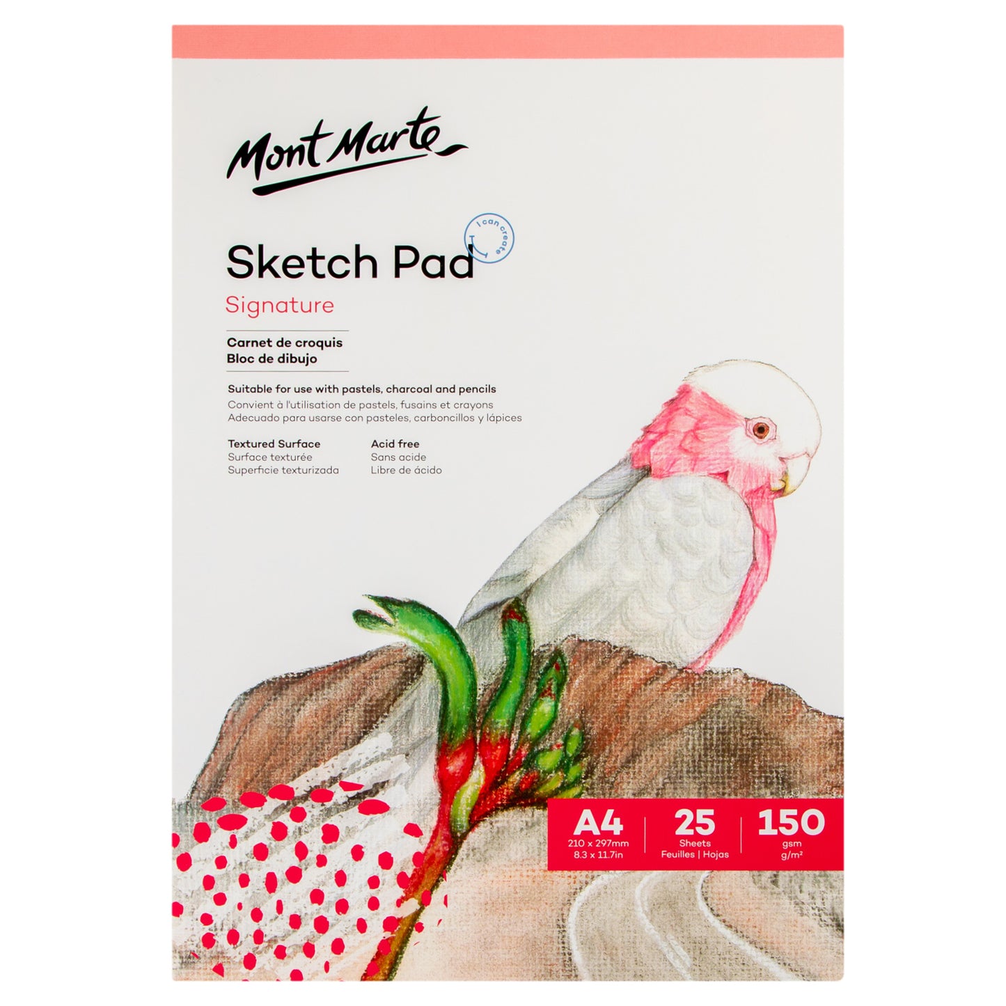 Sketch Pad A4 150gsm 25 Sheets image 0