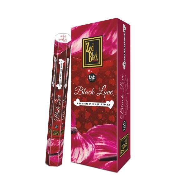 Zed Black Fab Black Love Hexa 20 Sticks image 0