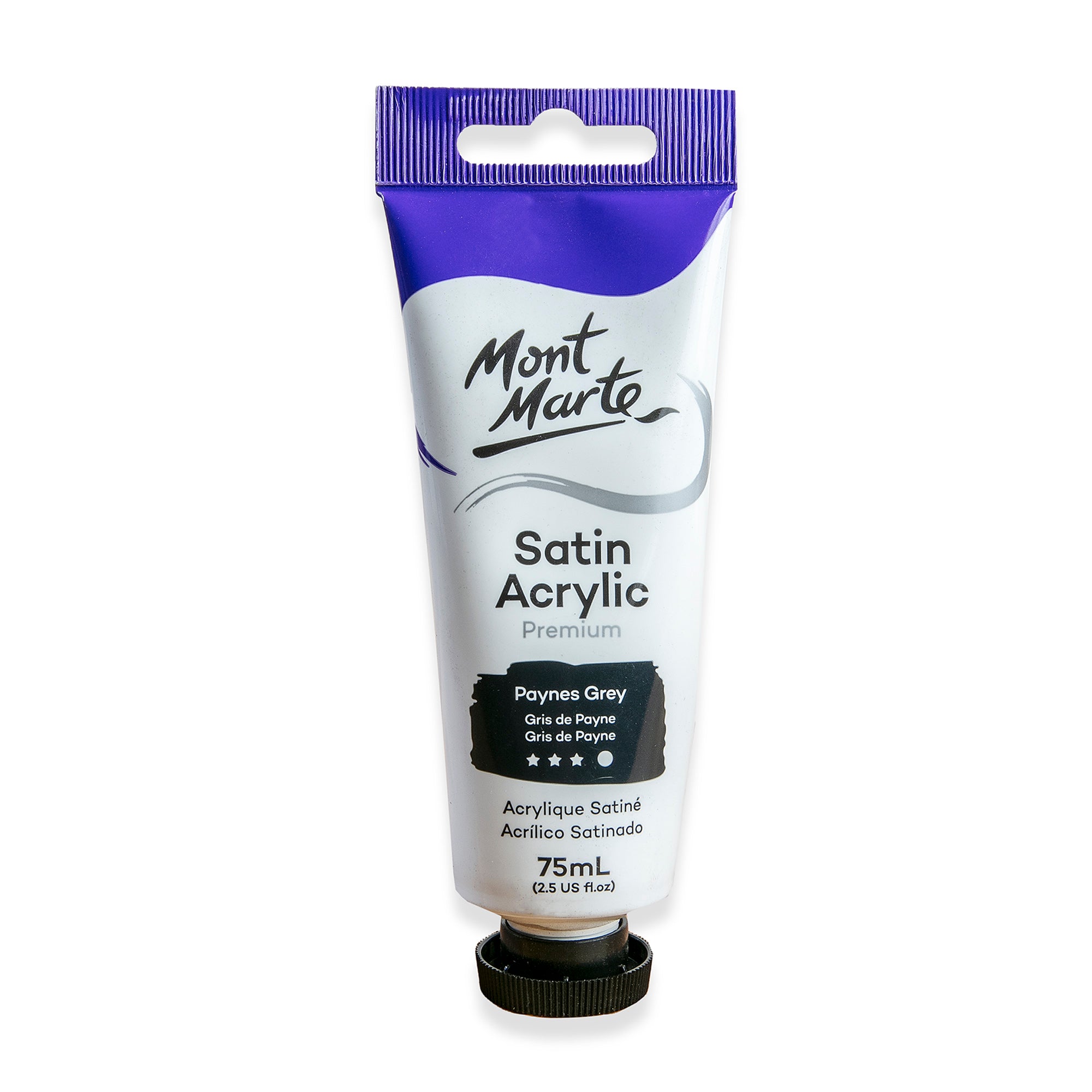 Satin Acrylic 75ml - Paynes Grey image 0