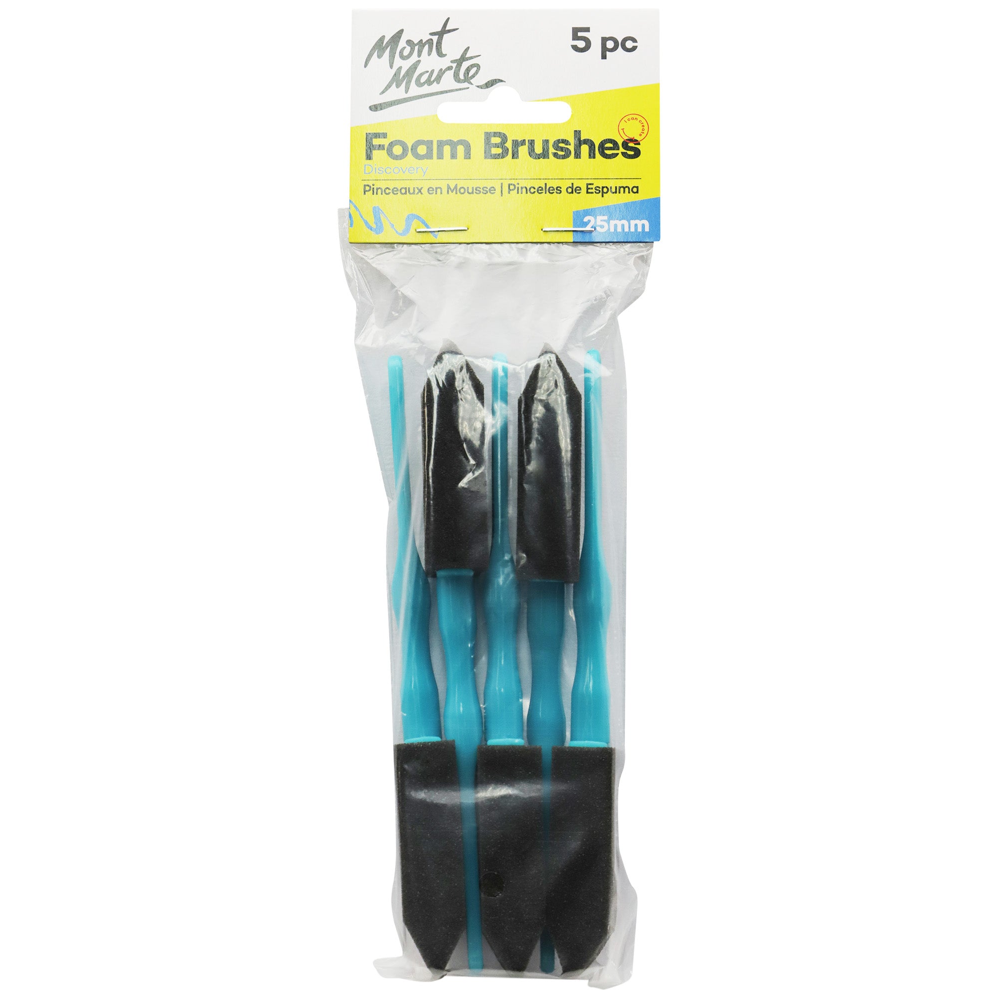 Foam Hobby Brush 255pc Poly Bag image 0