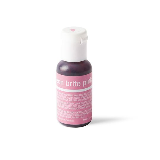 Chefmaster Liqua-Gel Neon Pink 0.7oz/20ml image 0