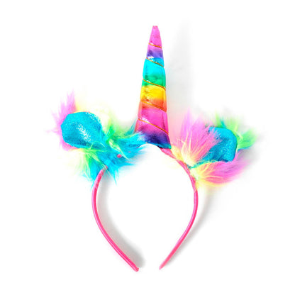 Rainbow Unicorn Headband image 0