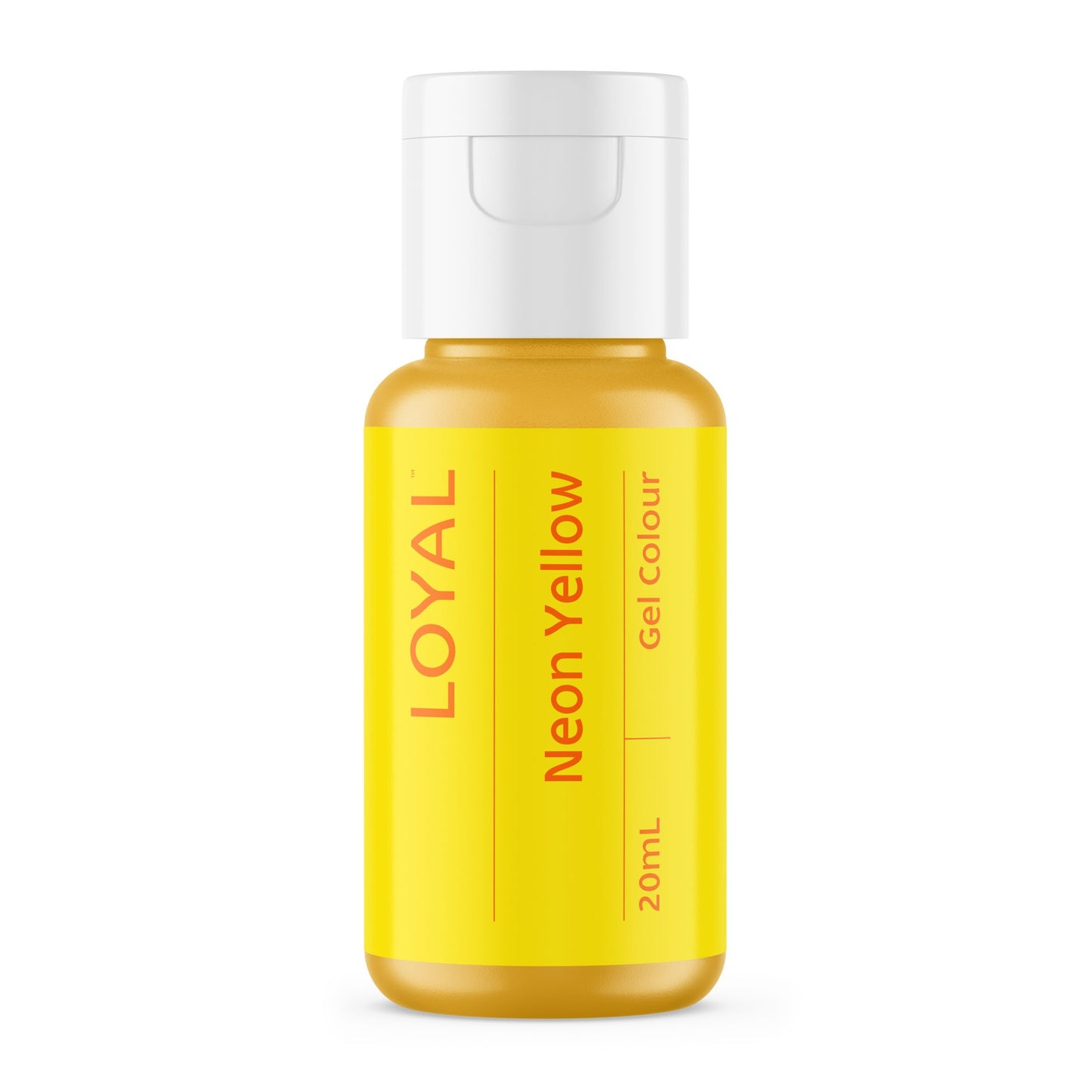 LOYAL Gel Colour Neon Yellow (20ml) image 0
